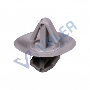 VCF1740 10 Pieces Side Moulding Lower Protection Door Trim Clips, Gray for Iveco : 500326896, Renault: 7703077421, Opel: 7701470779