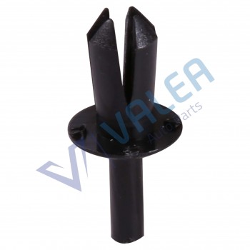 VCF2397 10 Pieces Mudshield Push-Type Retainer, Small, Black for VW : N0385012; Karsan : 1719242 T2392 