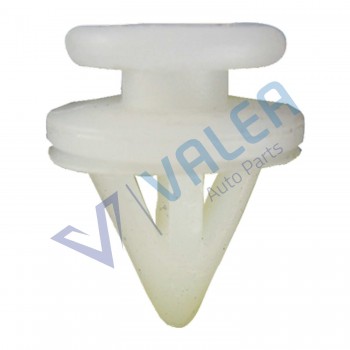 VCF2589 10 Pieces Side Moulding Clip for Door Trim Panel Retainer, White for Renault : 7703077250