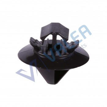 VCF81 10 Pieces Side Moulding Clip, Black for Citroen : 8565.48, Fiat: 9408565488 