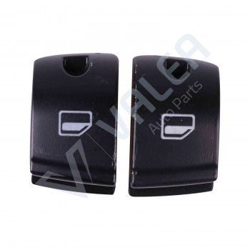 VDP119 Power Window Switch Button Cover Cap Front Left Hand Driver Side for Audi:4FD 959 855/ 4F0 959 855